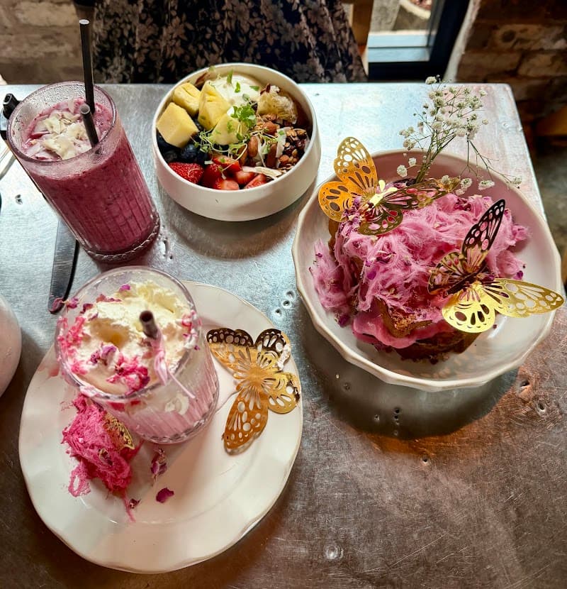 Zia Kitchen's stylish and modern interior where we serve our specialty coffee